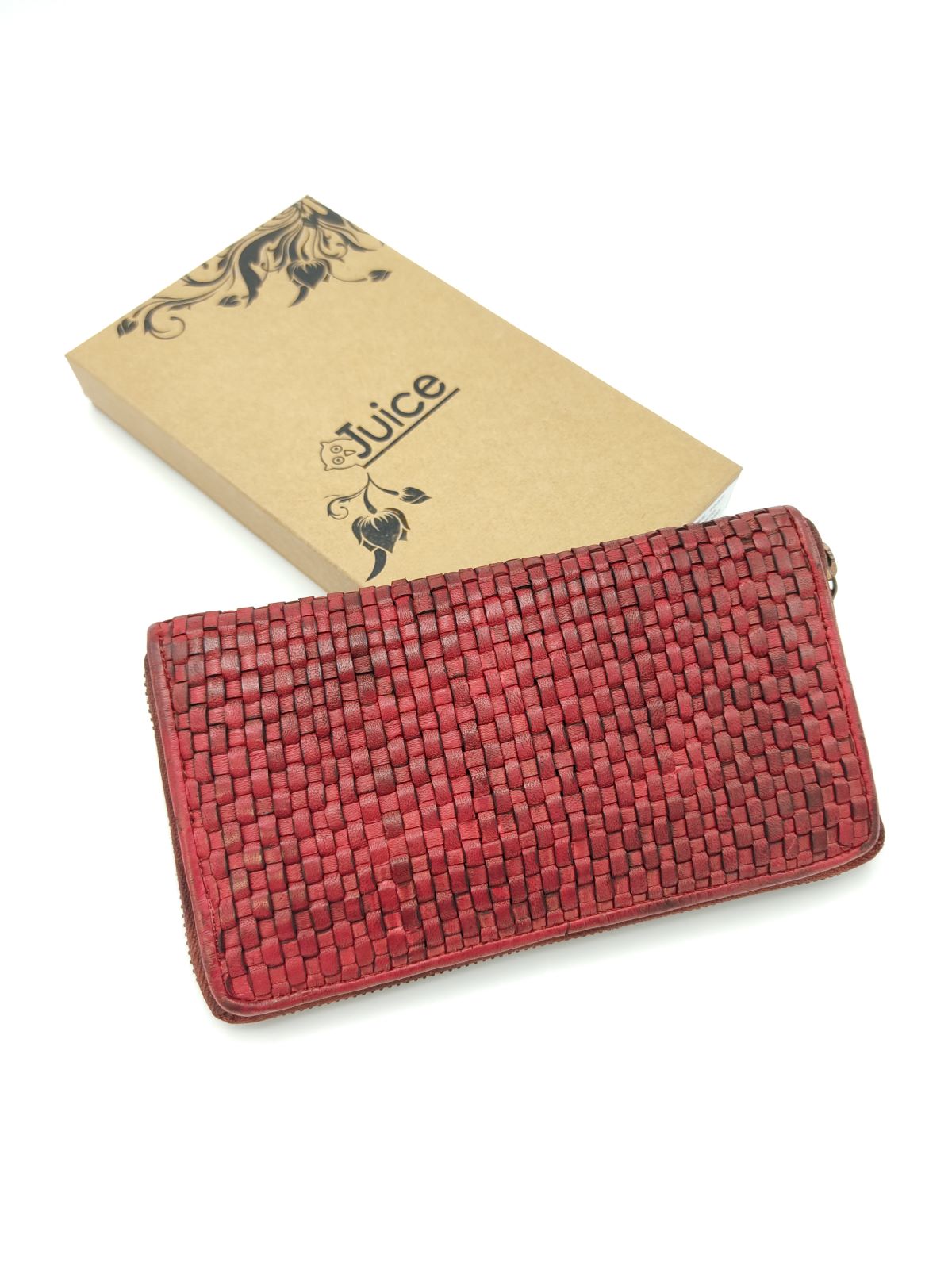 Washed leather wallet art. 1037-JU01