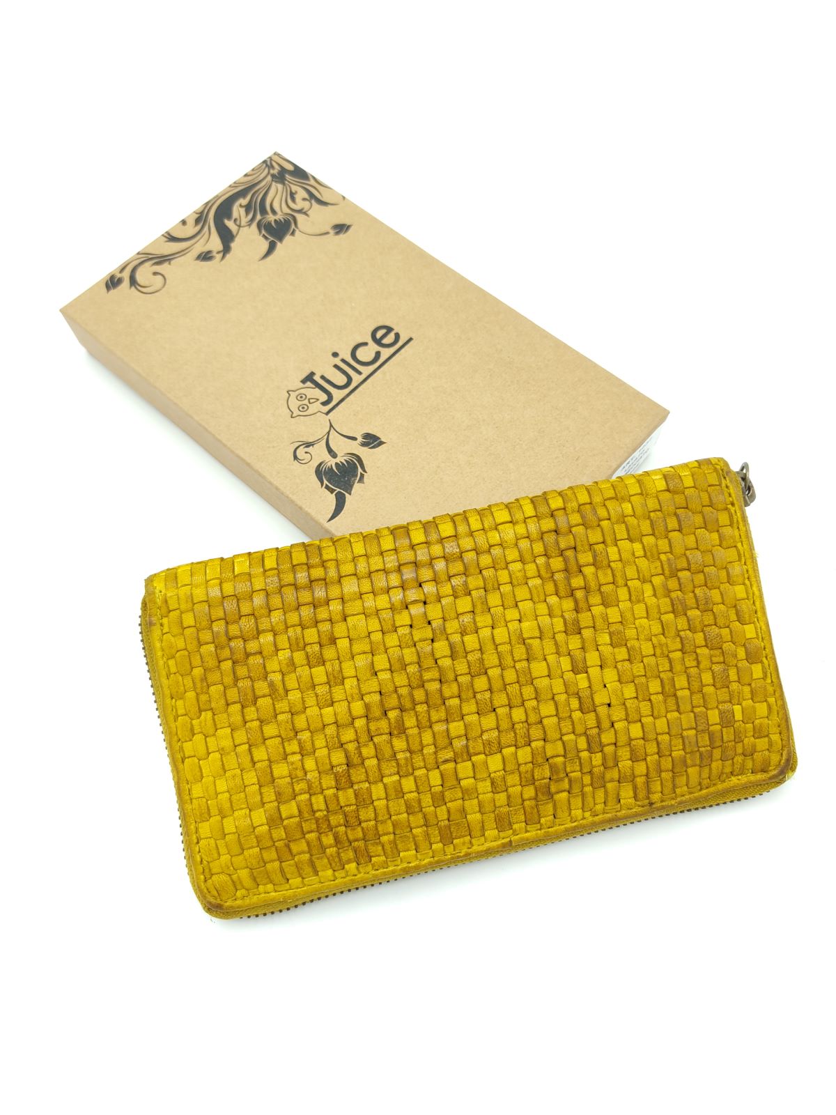 Washed leather wallet art. 1037-JU01