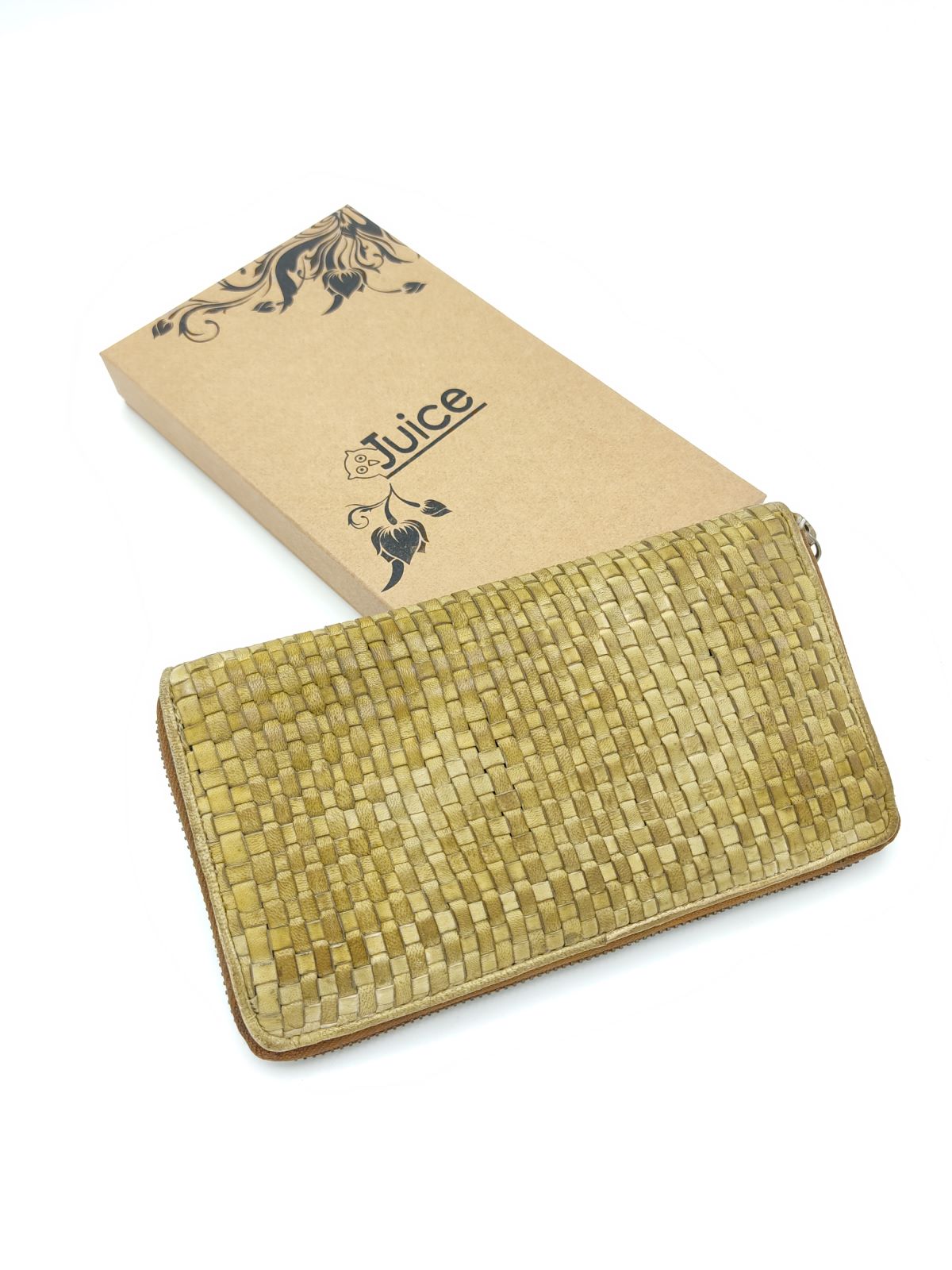 Washed leather wallet art. 1037-JU01