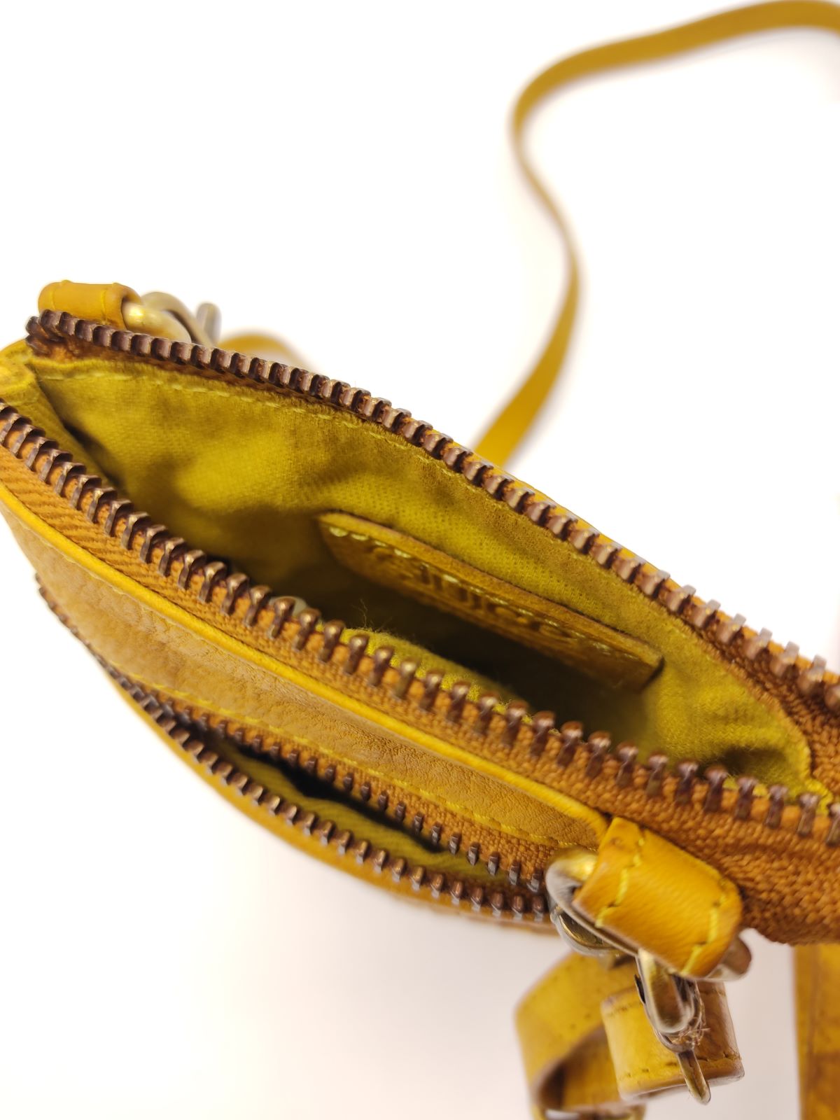 Washed leather wallet art. 052