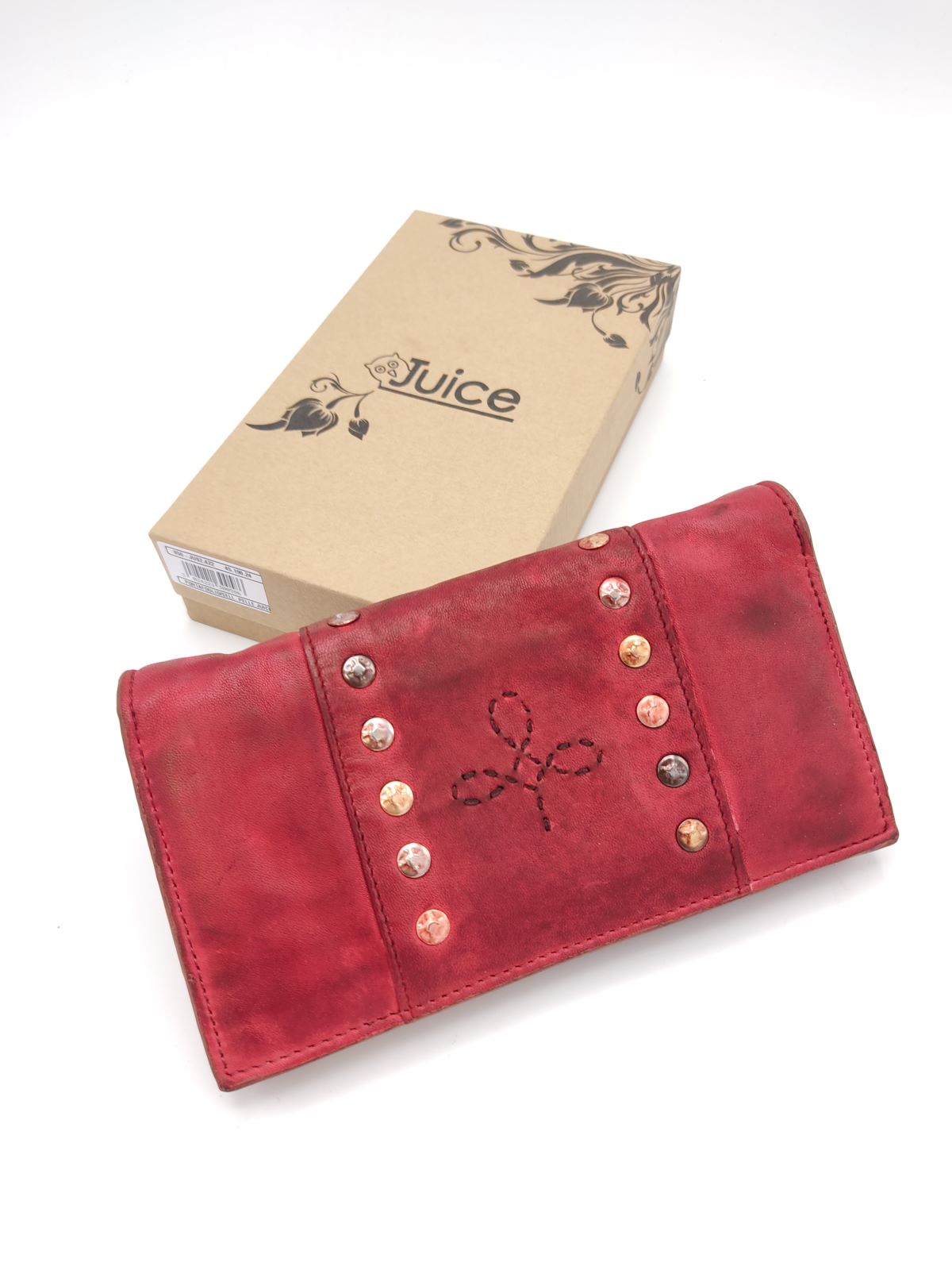 Washed leather wallet art. 058-JU02