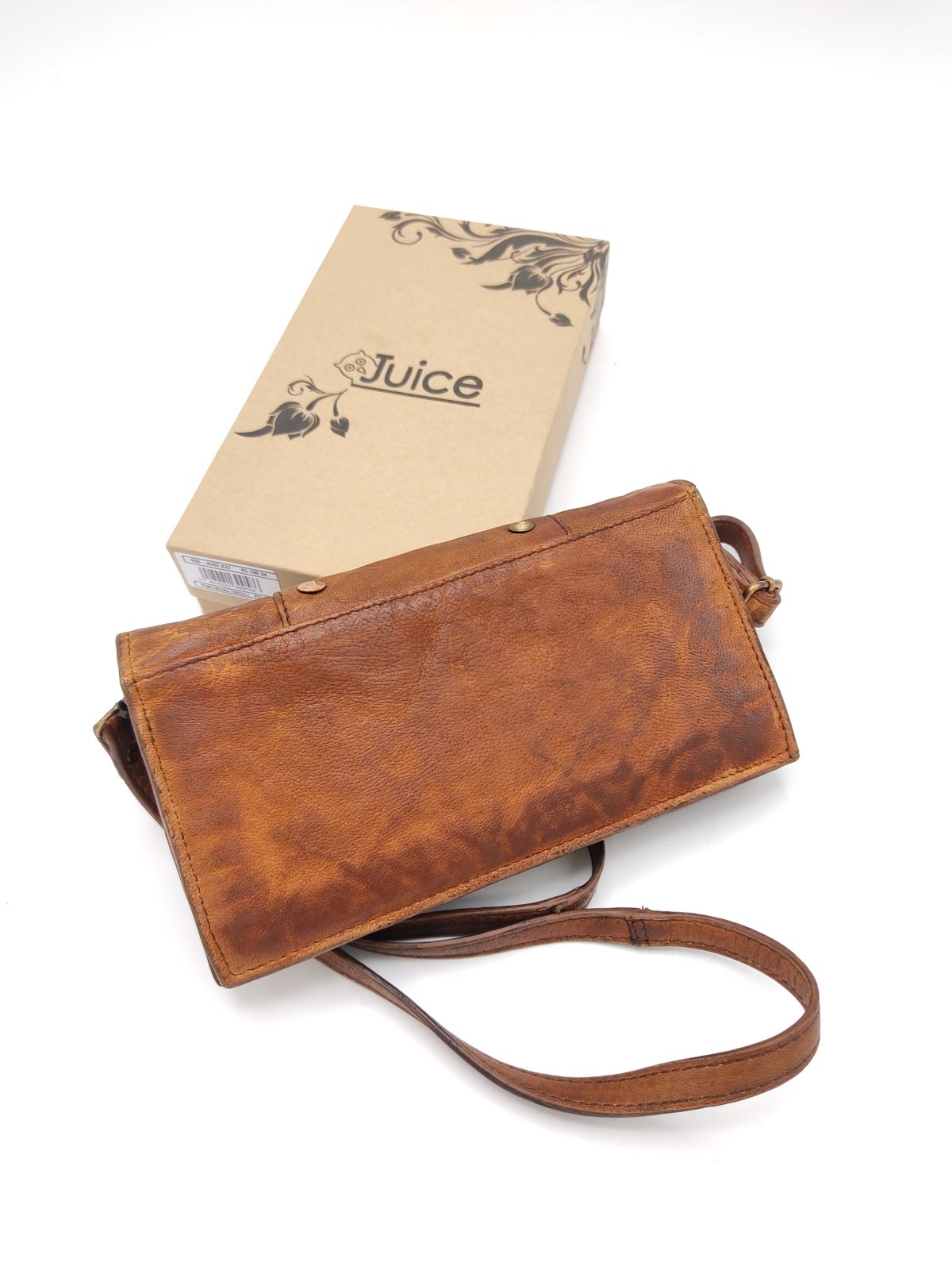 Washed leather wallet art. 058-JU02