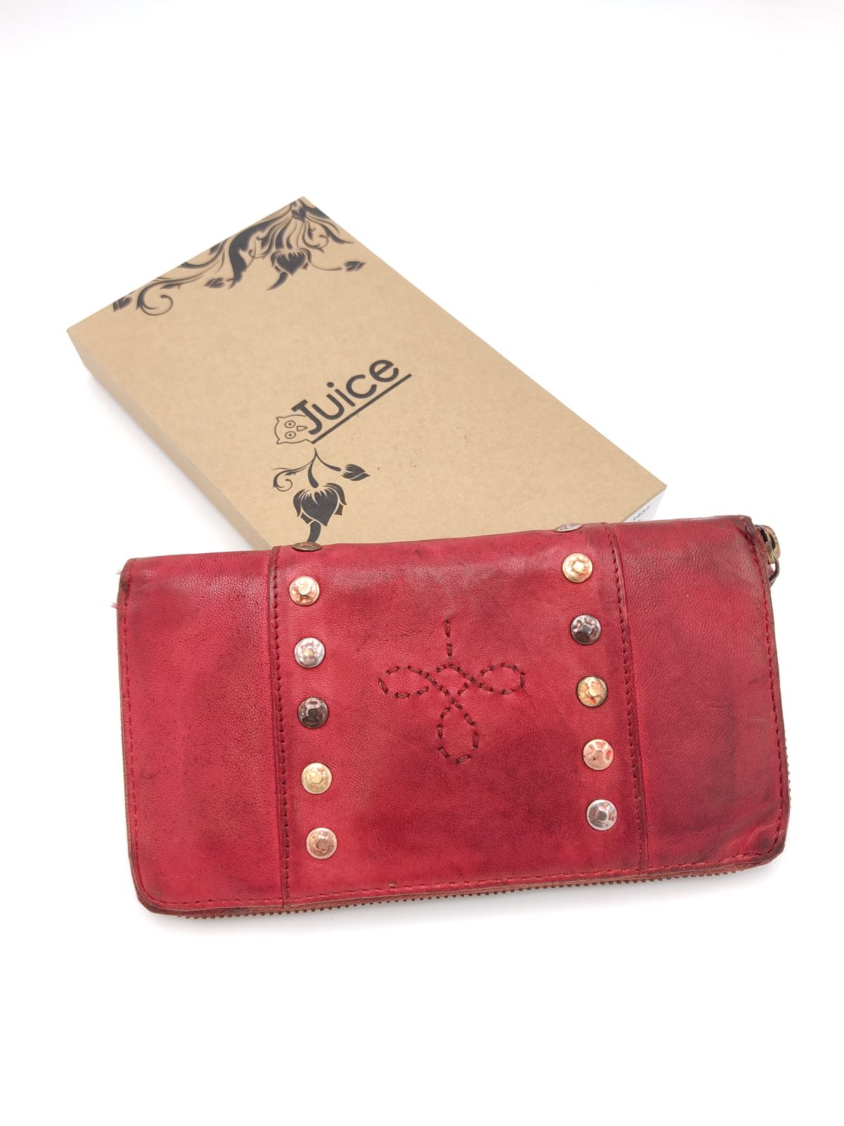 Portafoglio in pelle lavata art.  1037-JU02