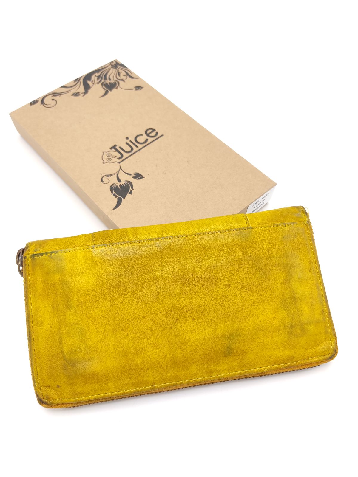 Portafoglio in pelle lavata art.  1037-JU02