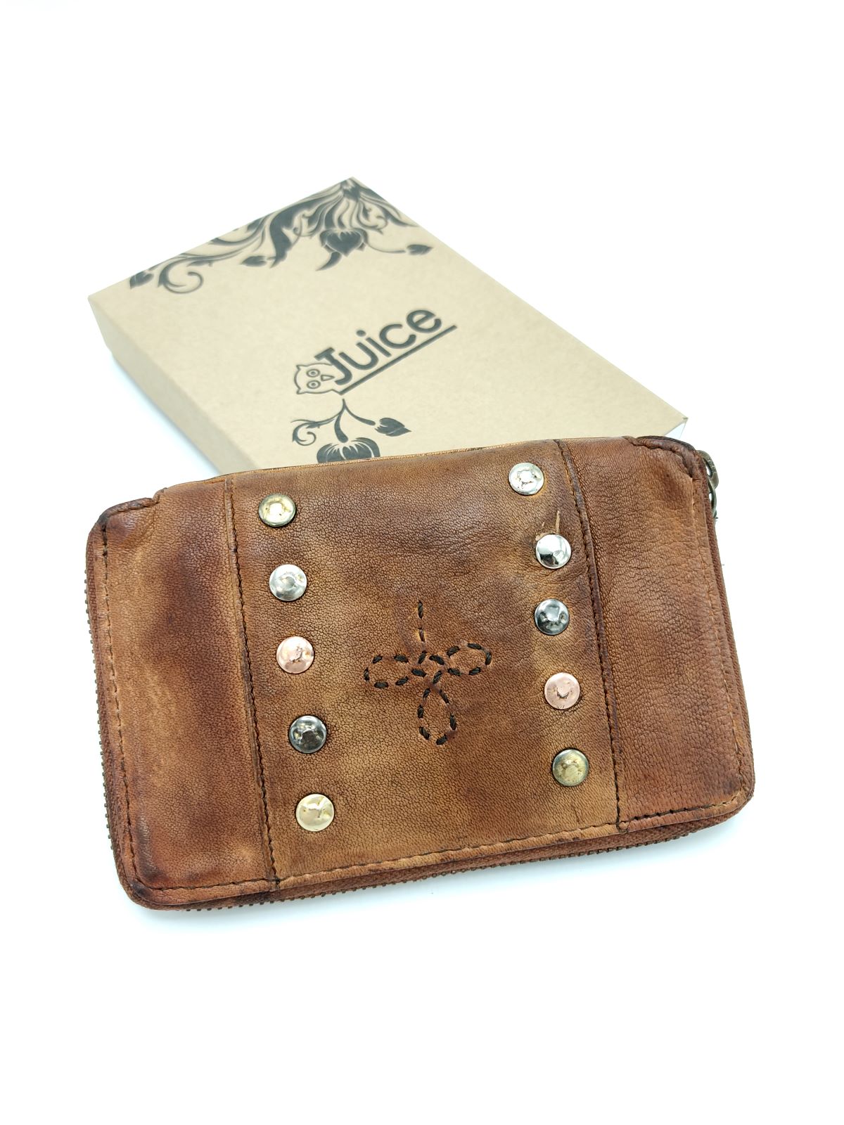 Portafoglio in pelle lavata art.  1038-JU02