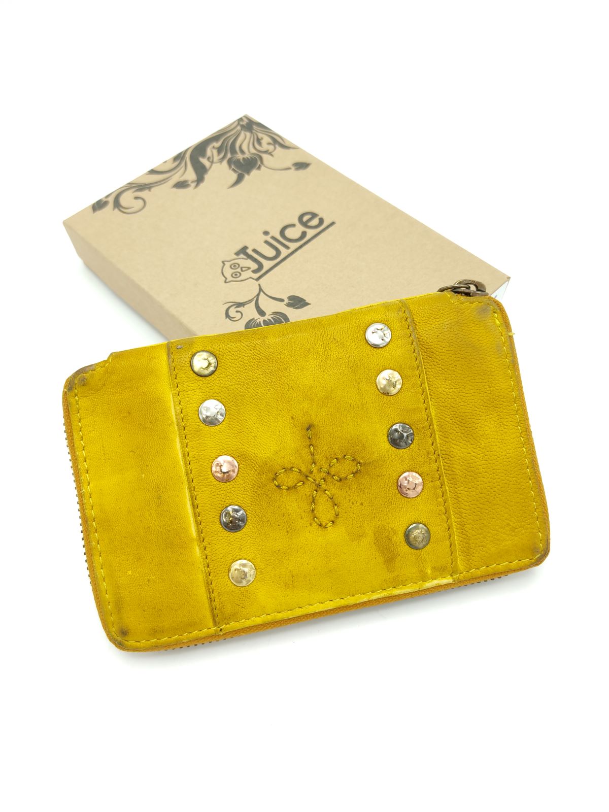 Portafoglio in pelle lavata art.  1038-JU02