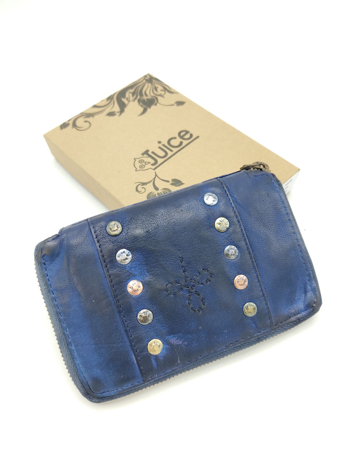 Portafoglio in pelle lavata art.  1038-JU02