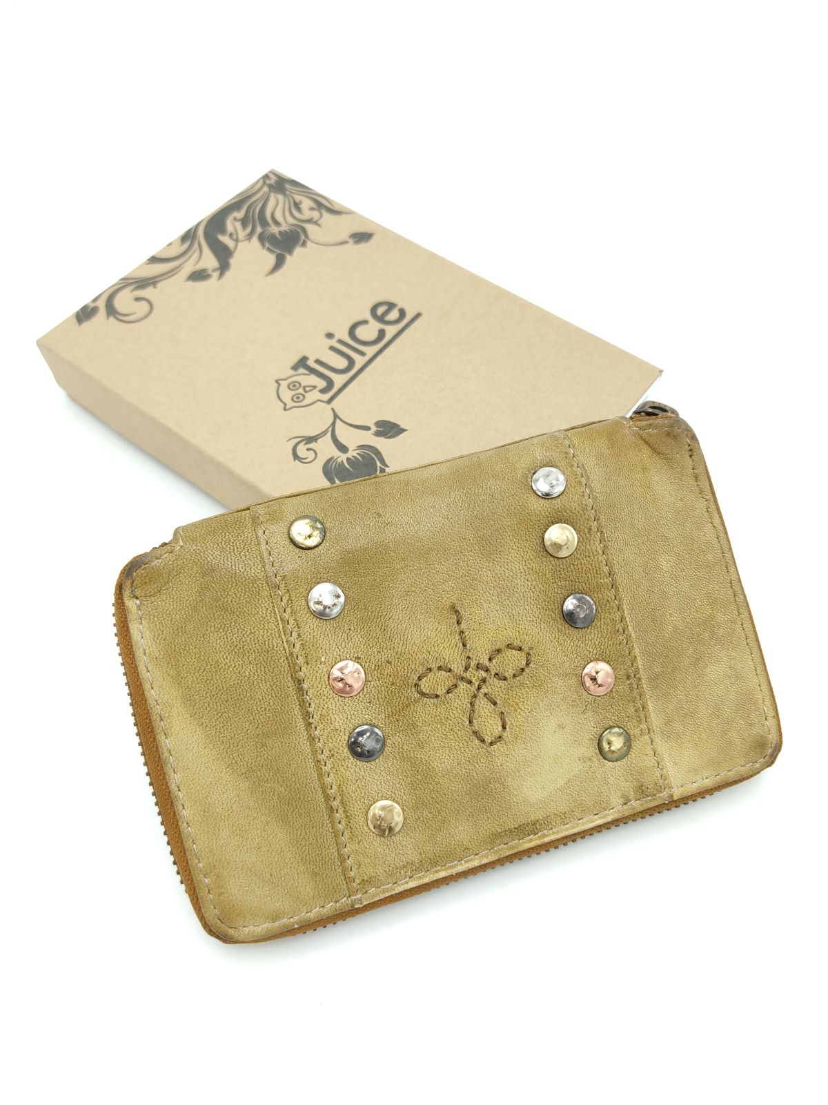 Portafoglio in pelle lavata art.  1038-JU02