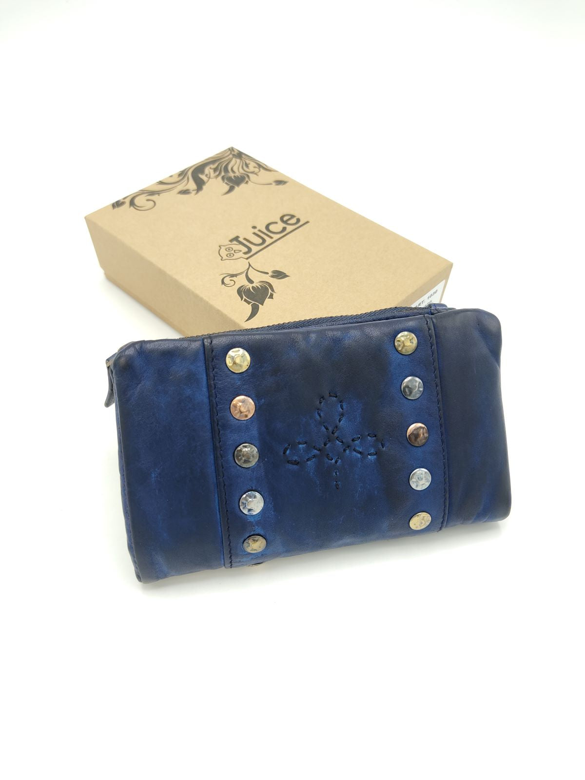 Portafoglio in pelle lavata art.  1030-JU02