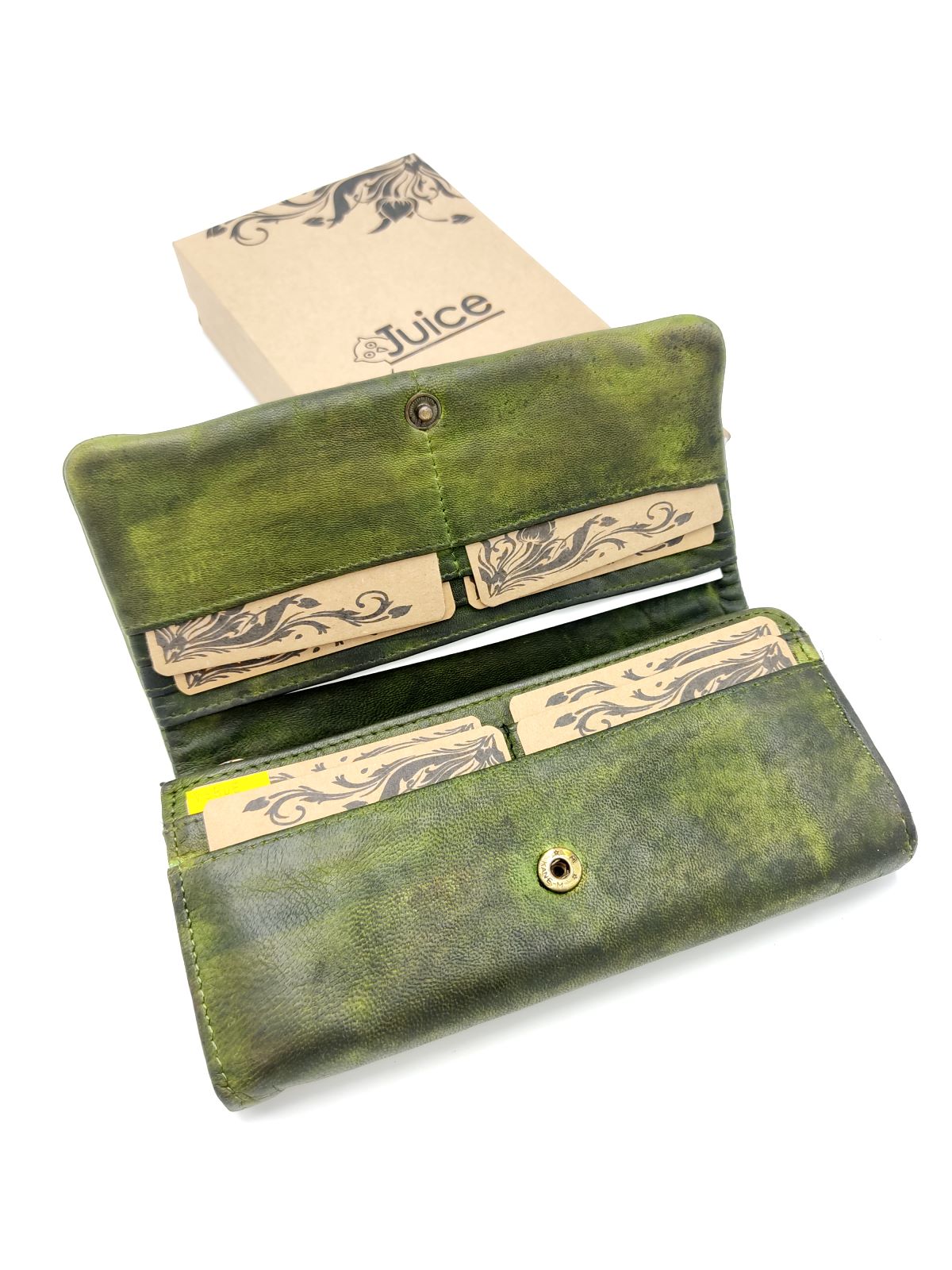 Portafoglio in pelle lavata art.  1033-JU02