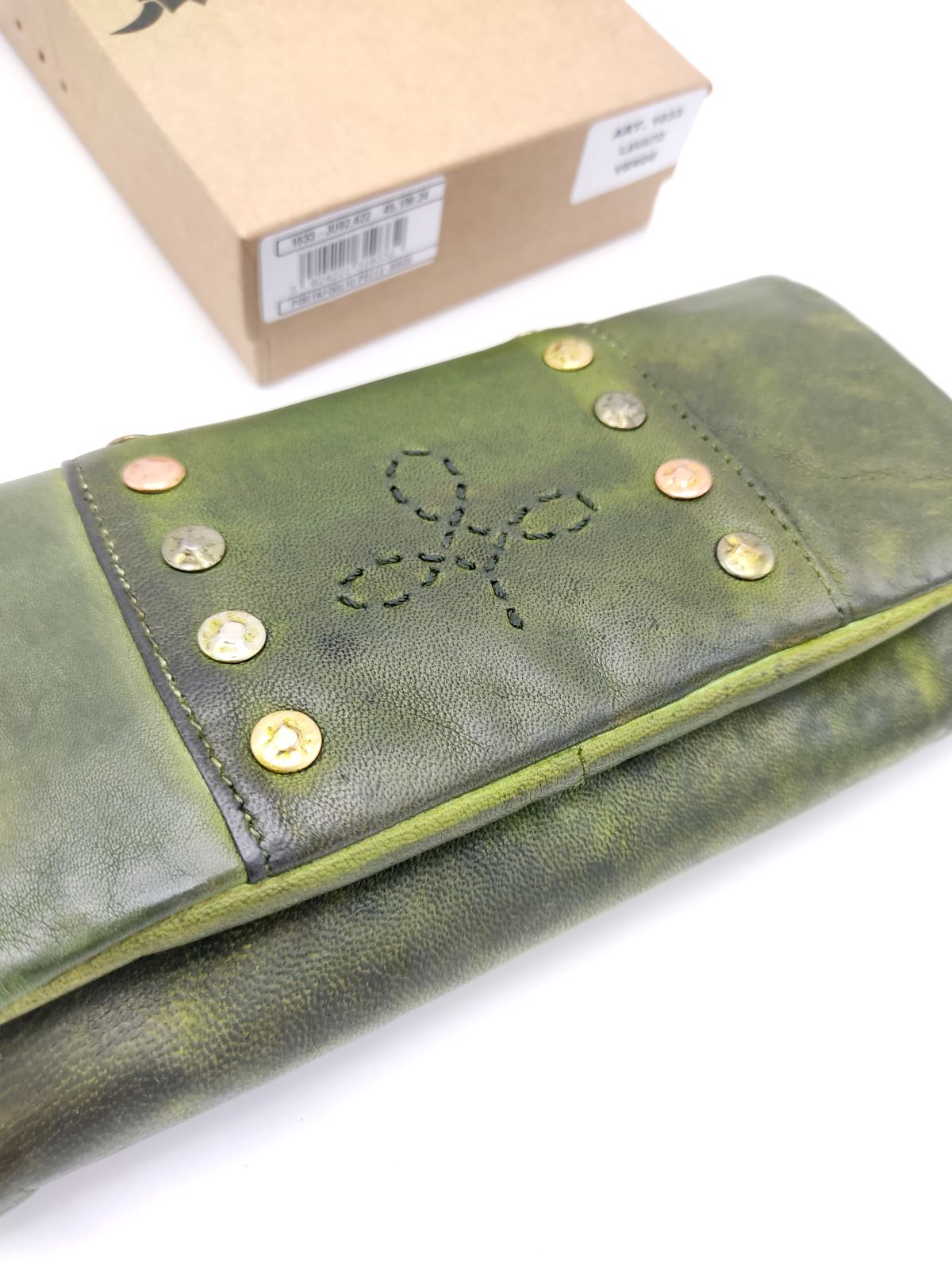 Portafoglio in pelle lavata art.  1033-JU02