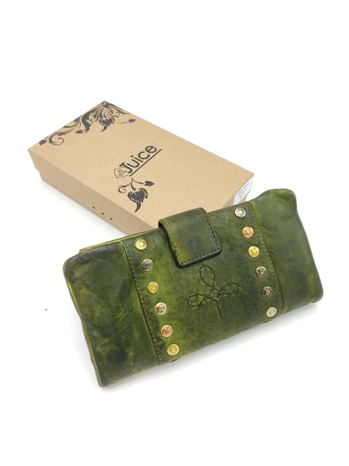 Washed leather wallet art. 1032-JU02