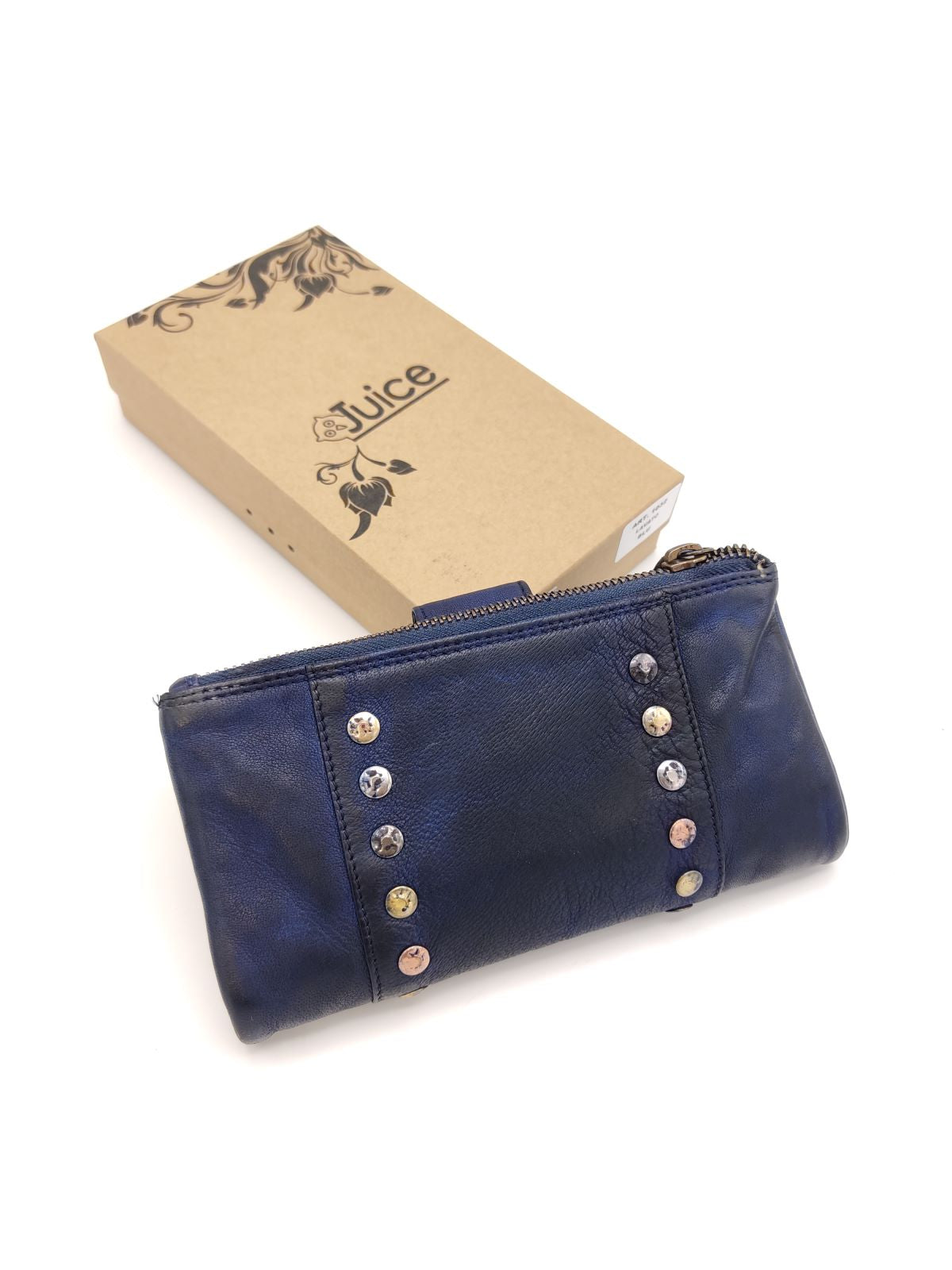 Washed leather wallet art. 1032-JU02