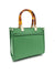 Tumbled genuine leather handbag for women art. 112396