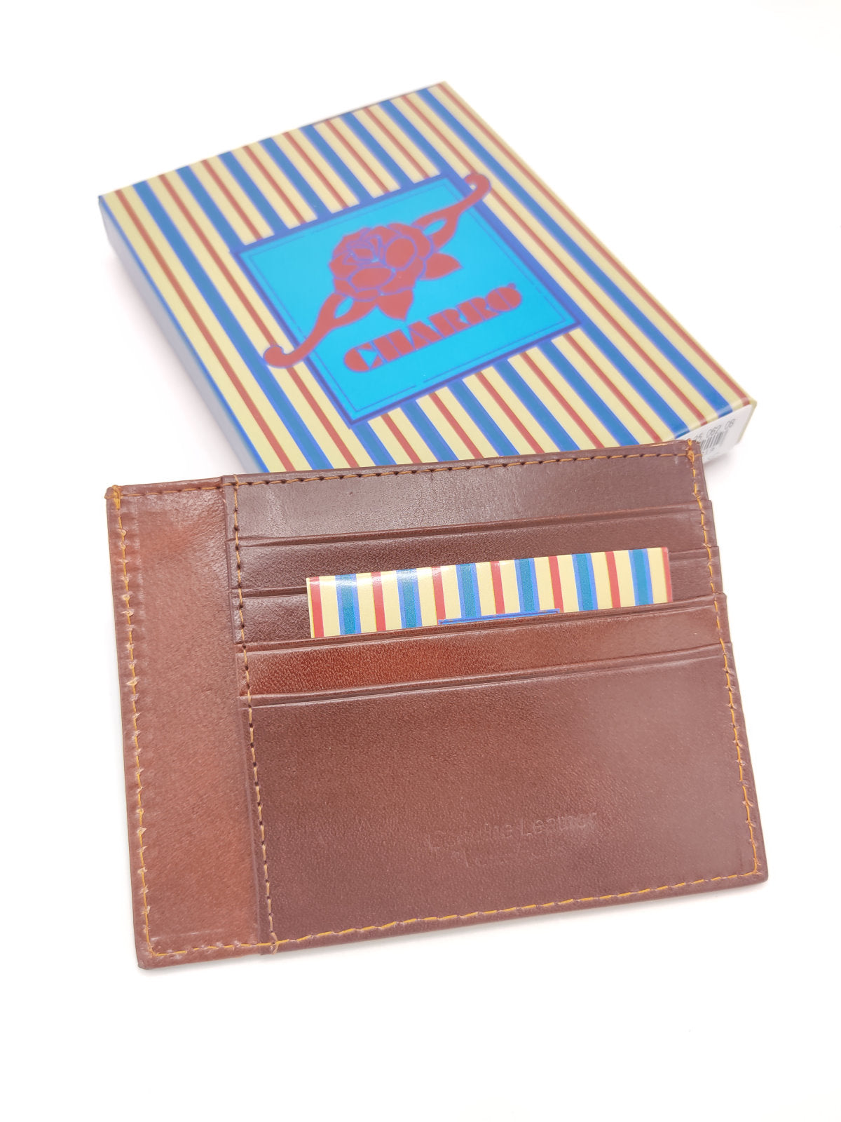 Porta carte in vera pelle per gli uomini, marchio Charro, art.  615921.394