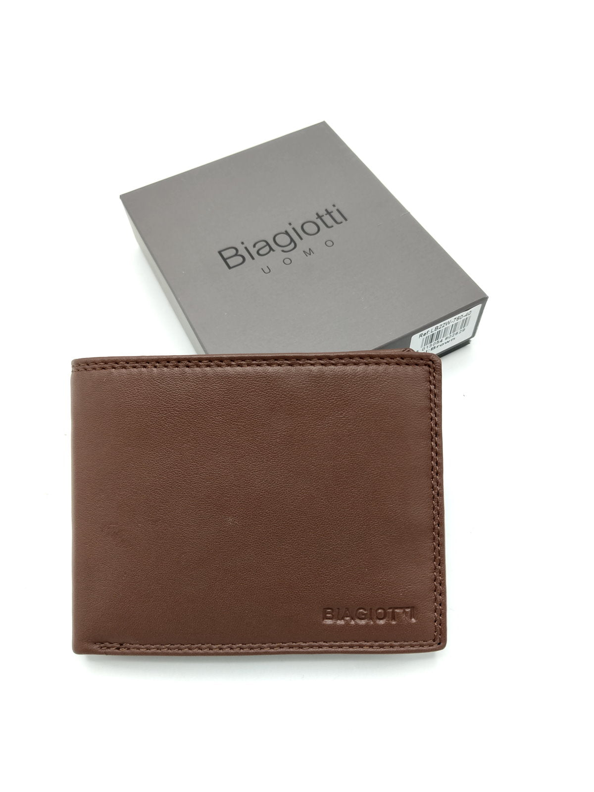 Genuine leather wallet for men, Brand Laura Biagiotti, art. LB760-40.290