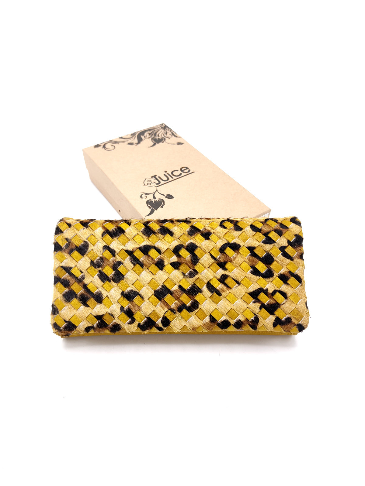 Portafoglio intrecciato in pelle di vitello art.  LE1033.422