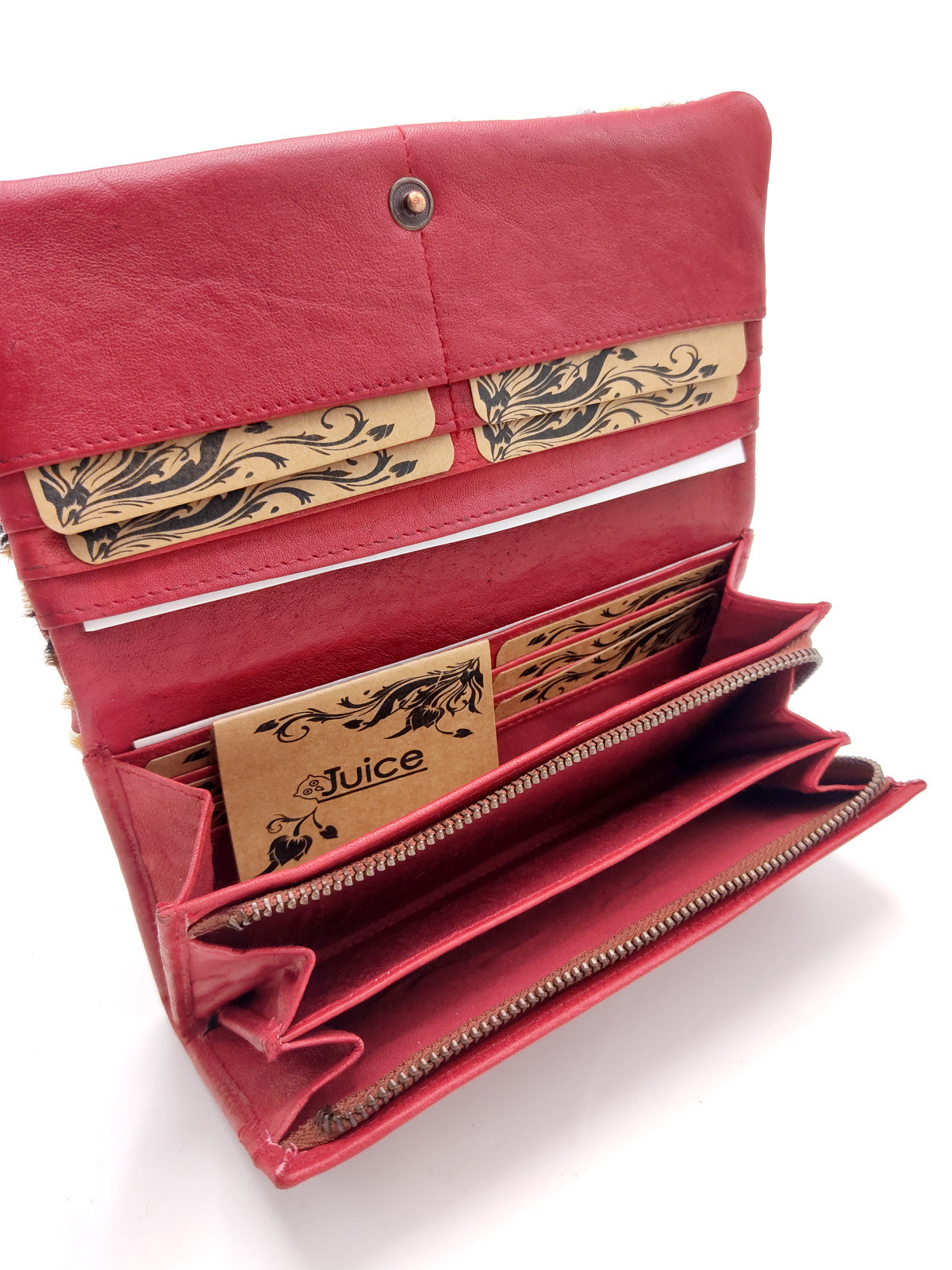 Portafoglio intrecciato in pelle di vitello art.  LE1033.422