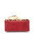 Washed leather and calf hair wallet art. LE1033.422