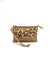 Washed leather and calf hair shoulder bag art. LE042.422