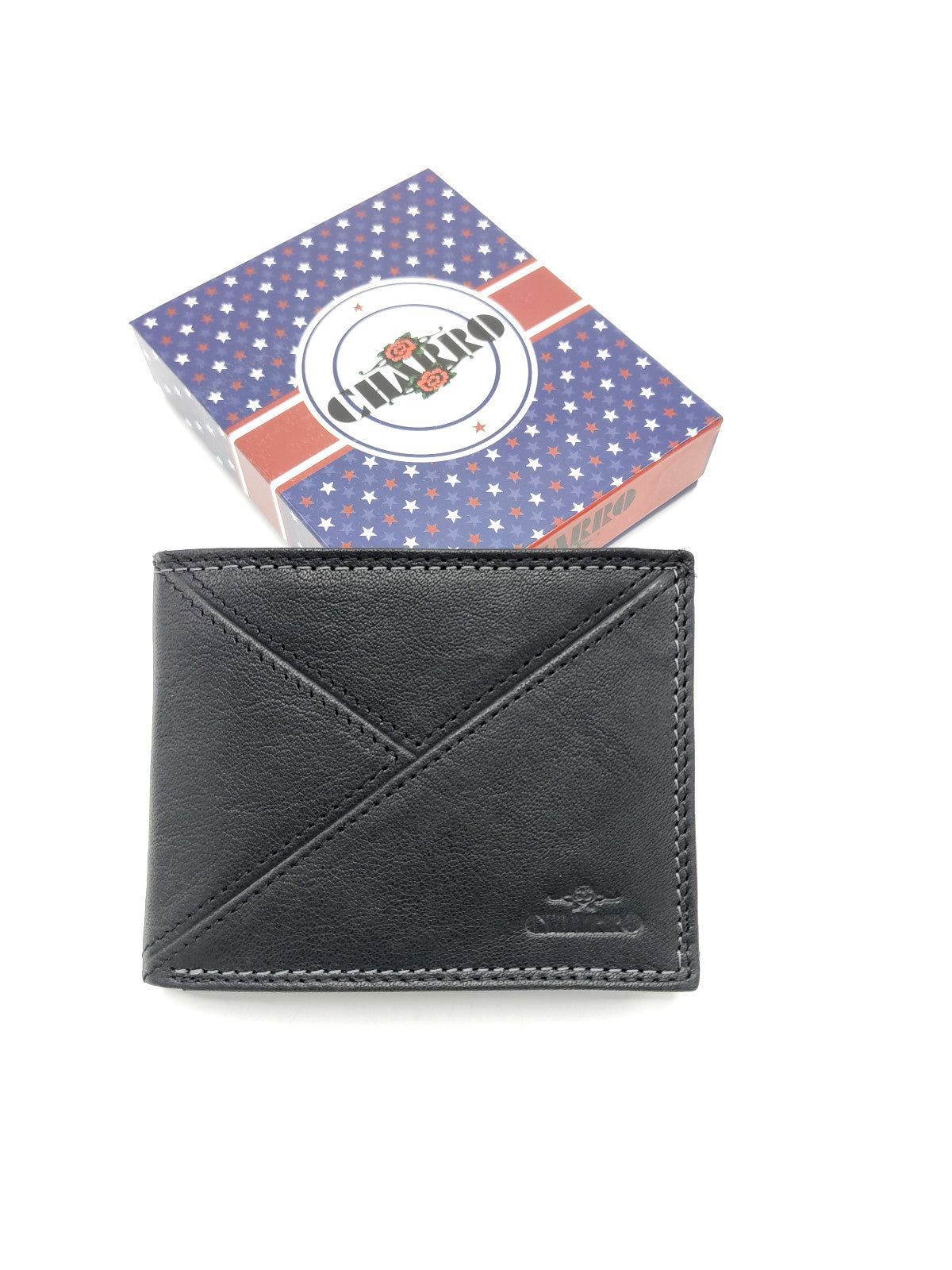 Portafoglio in vera pelle per gli uomini, marchio Charro, art.  IMER1373.422