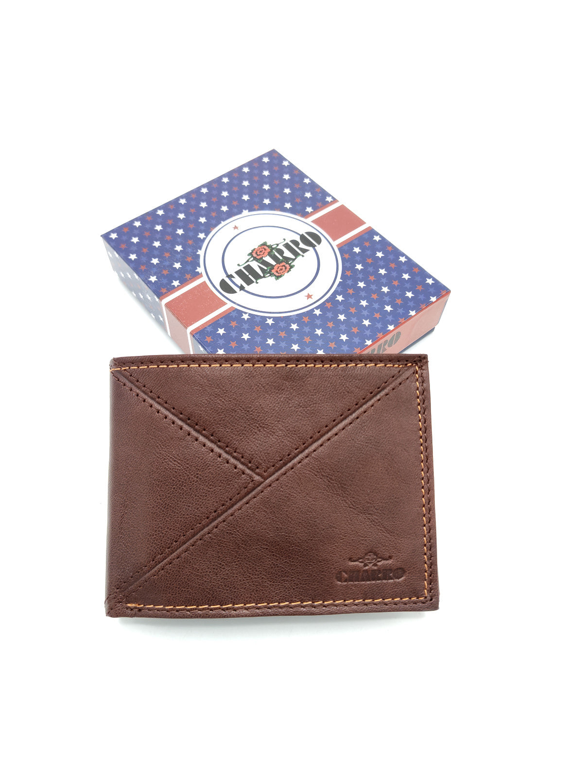 Portafoglio in vera pelle per gli uomini, marchio Charro, art.  IMER1373.422