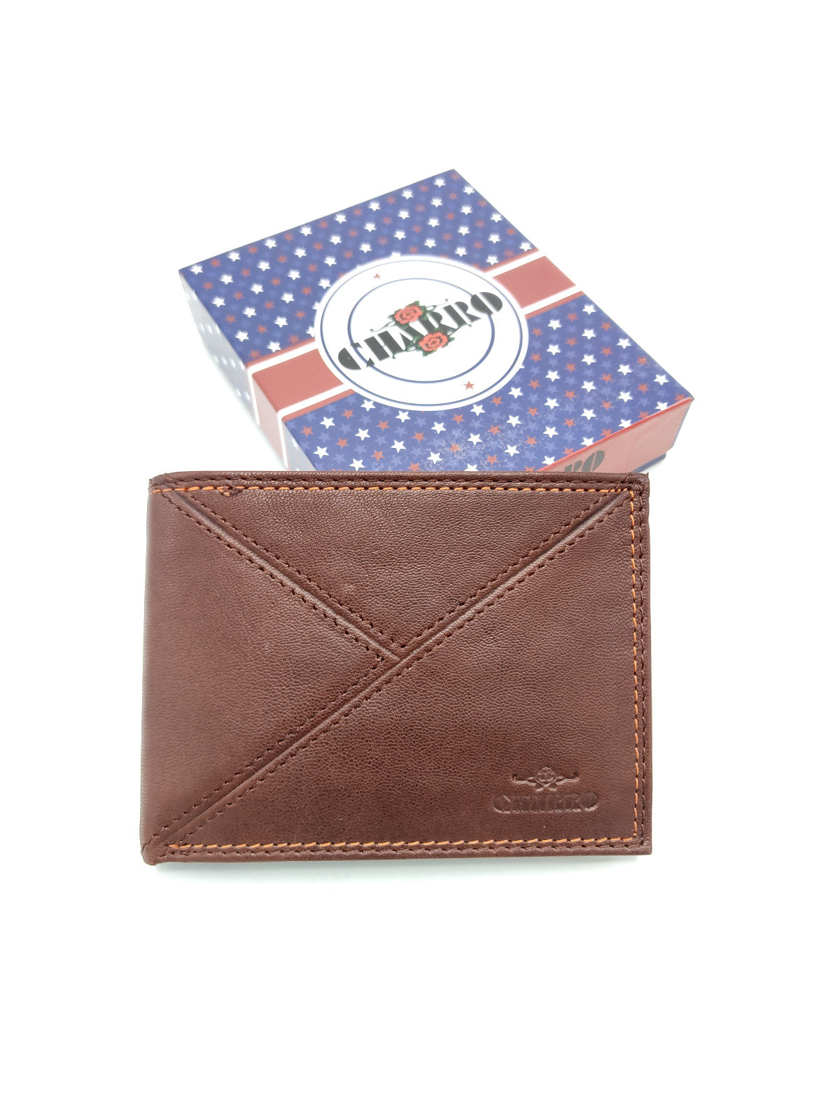 Portafoglio in vera pelle per gli uomini, marchio Charro, art.  IMER1123.422