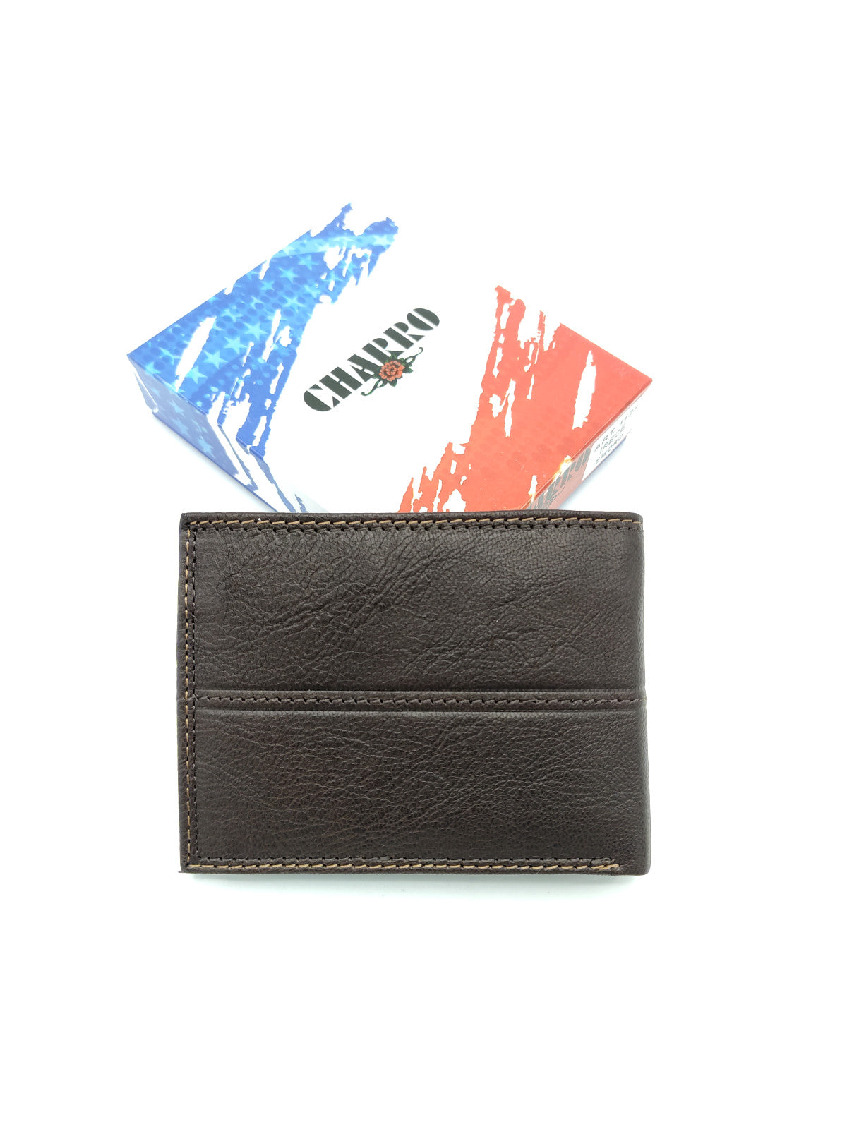 Portafoglio in vera pelle per gli uomini, marchio Charro, art.  IREC1123.422