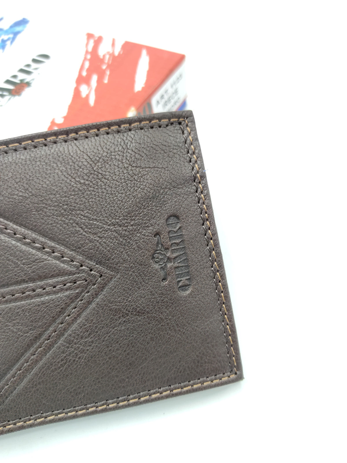 Portafoglio in vera pelle per gli uomini, marchio Charro, art.  IREC1123.422