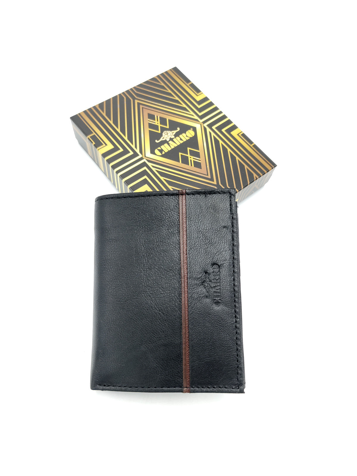 Portafoglio in vera pelle per gli uomini, marchio Charro, art.  ITTI1379.422