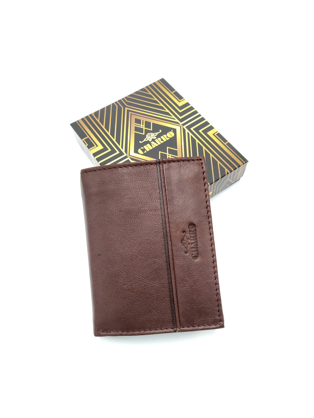 Portafoglio in vera pelle per gli uomini, marchio Charro, art.  ITTI1379.422