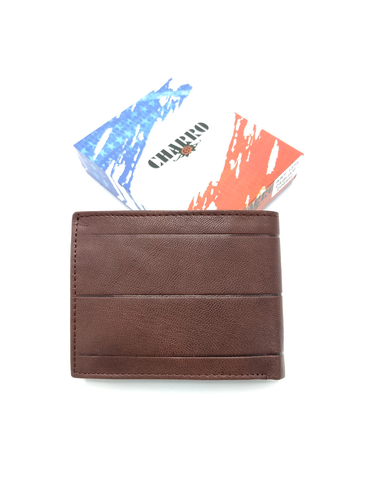 Portafoglio in vera pelle per gli uomini, marchio Charro, art.  CAGL1373.422