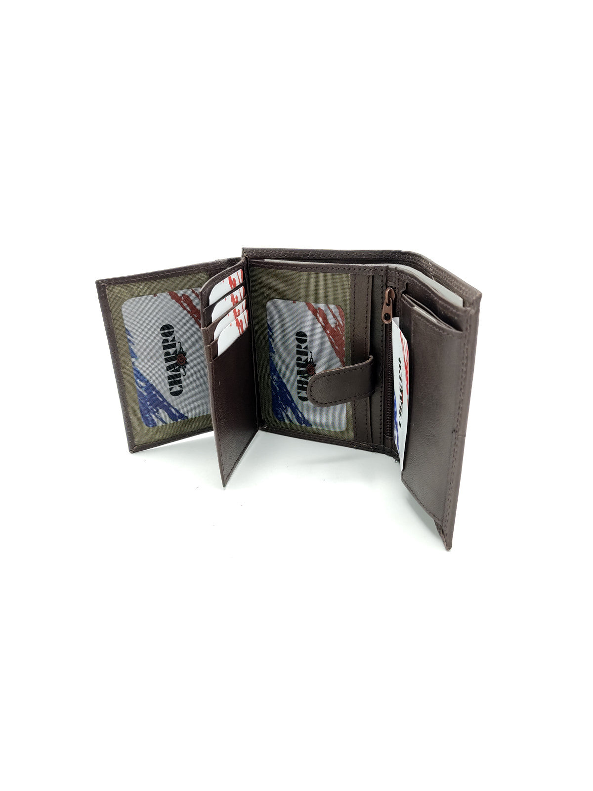 Genuine leather wallet for men, Brand Charro, art. IREC1379.422