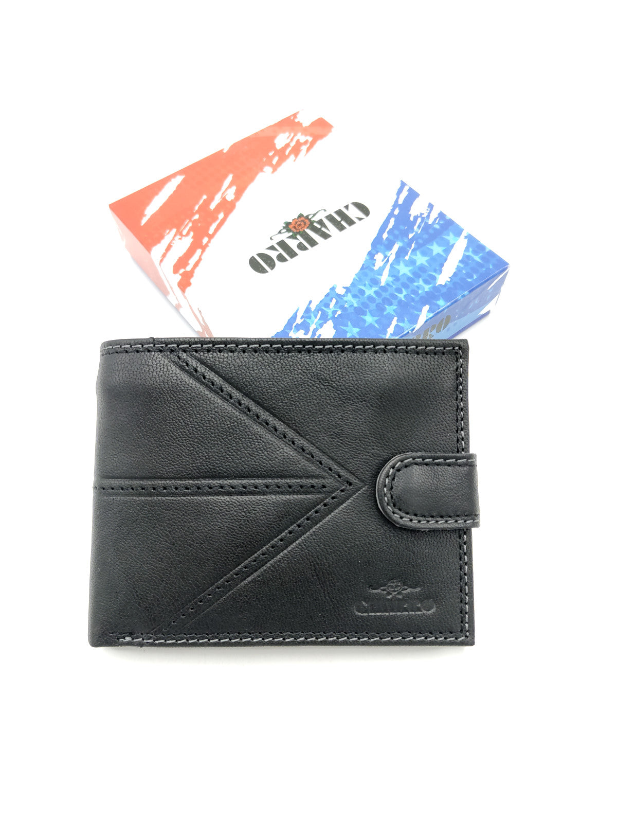 Genuine leather wallet for men, Brand Charro, art. IREC1128.422