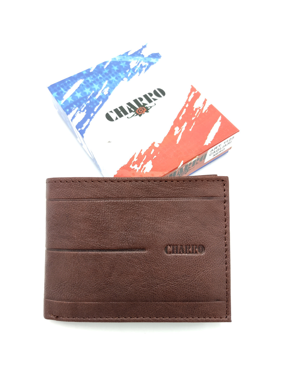 Genuine leather wallet for men, Brand Charro, art. CAGL1123.422