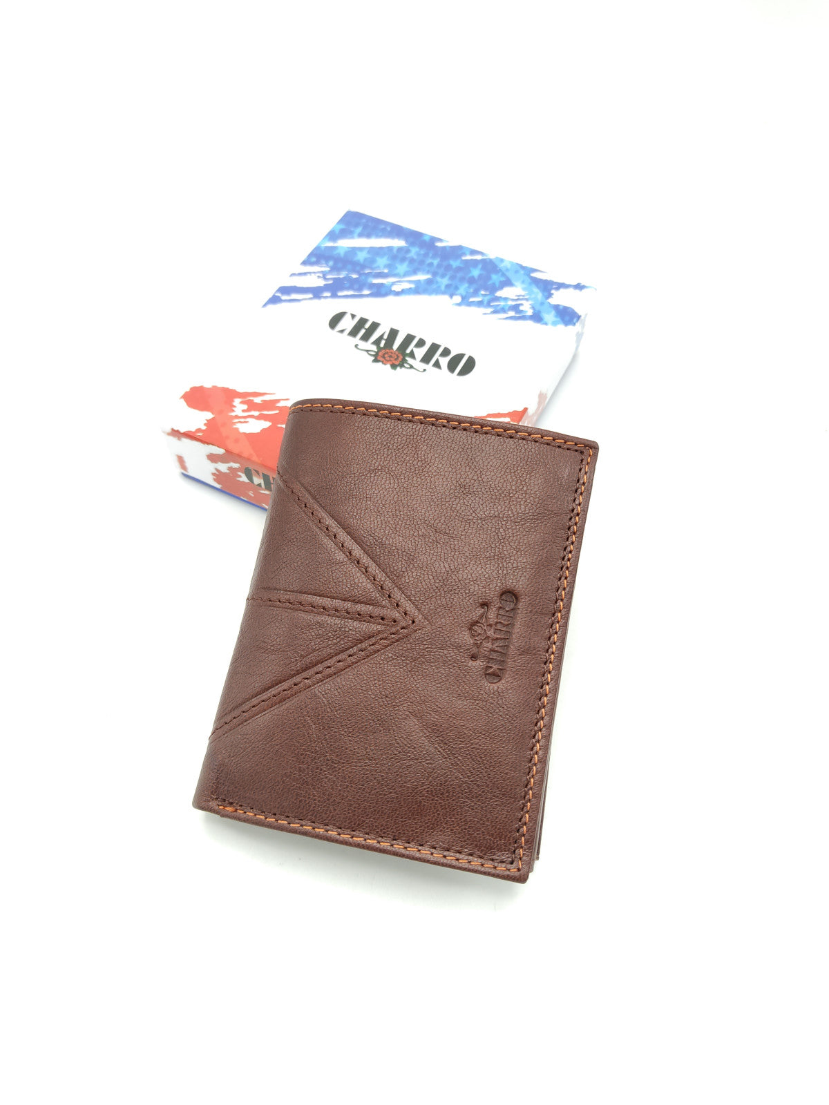 Genuine leather wallet for men, Brand Charro, art. IREC1379.422