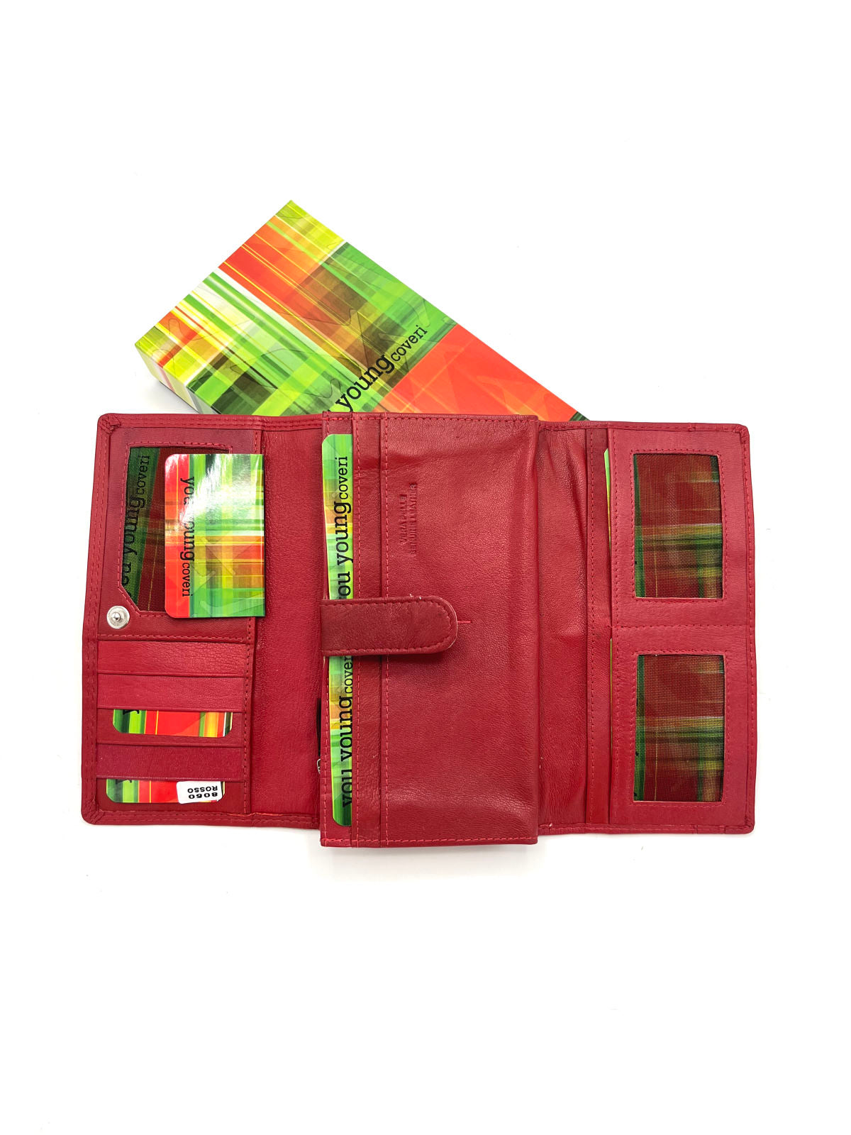 Portafoglio in vera pelle da donna, Brand You Young Coveri, art.  GAVI8050.422