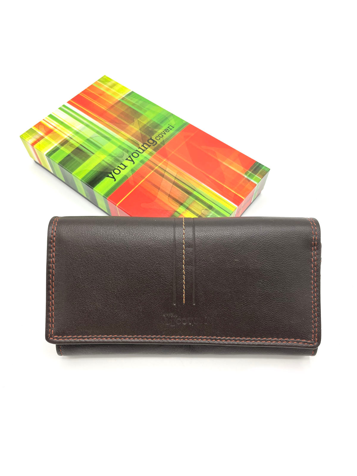 Portafoglio in vera pelle da donna, Brand You Young Coveri, art.  GAVI8050.422