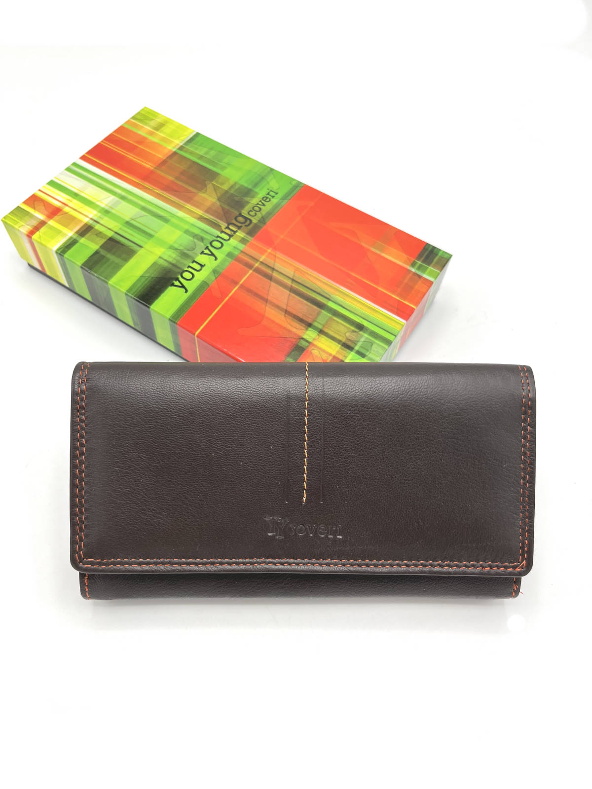 Portafoglio in vera pelle da donna, Brand You Young Coveri, art.  GAVI7046.422
