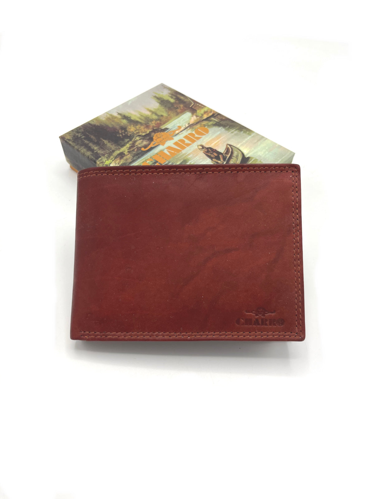 Portafoglio in vera pelle per gli uomini, marchio Charro, art.  MANT1123.422