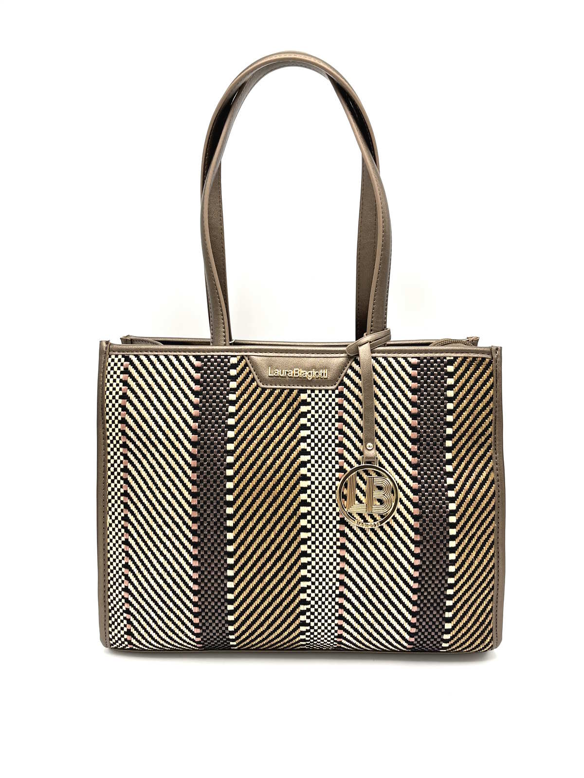 Brand Laura Biagiotti, eco leather shoulder bag for women, art. LB253-1.290