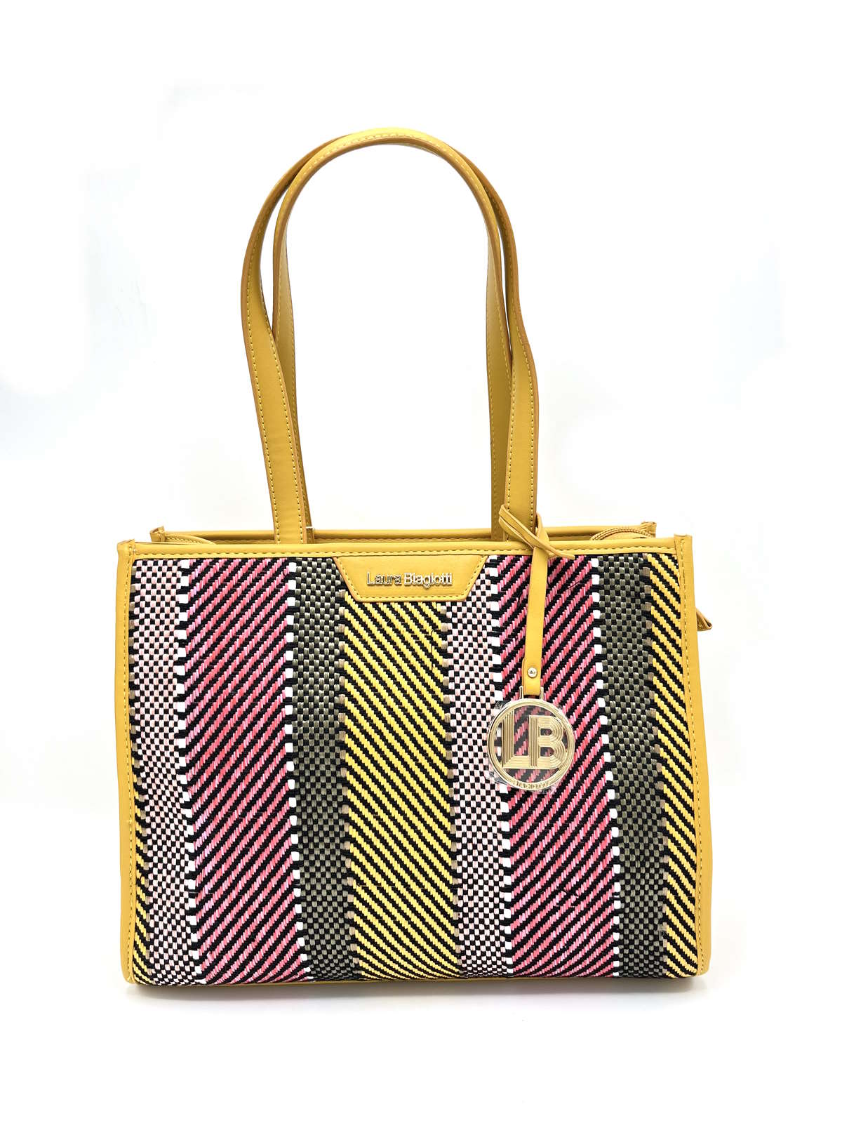 Brand Laura Biagiotti, eco leather shoulder bag for women, art. LB253-1.290