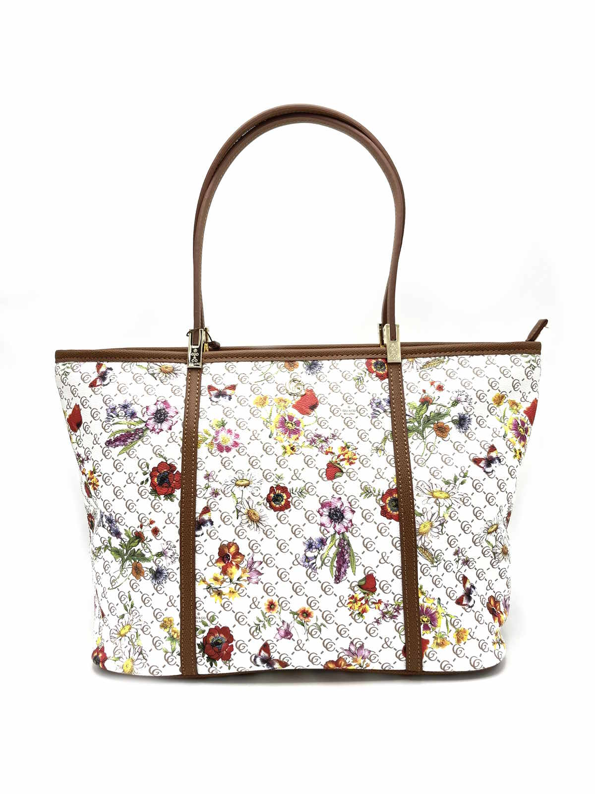 Brand GIO&amp;CO, shopping bag Tote in ecopelle, art.  CG21.475