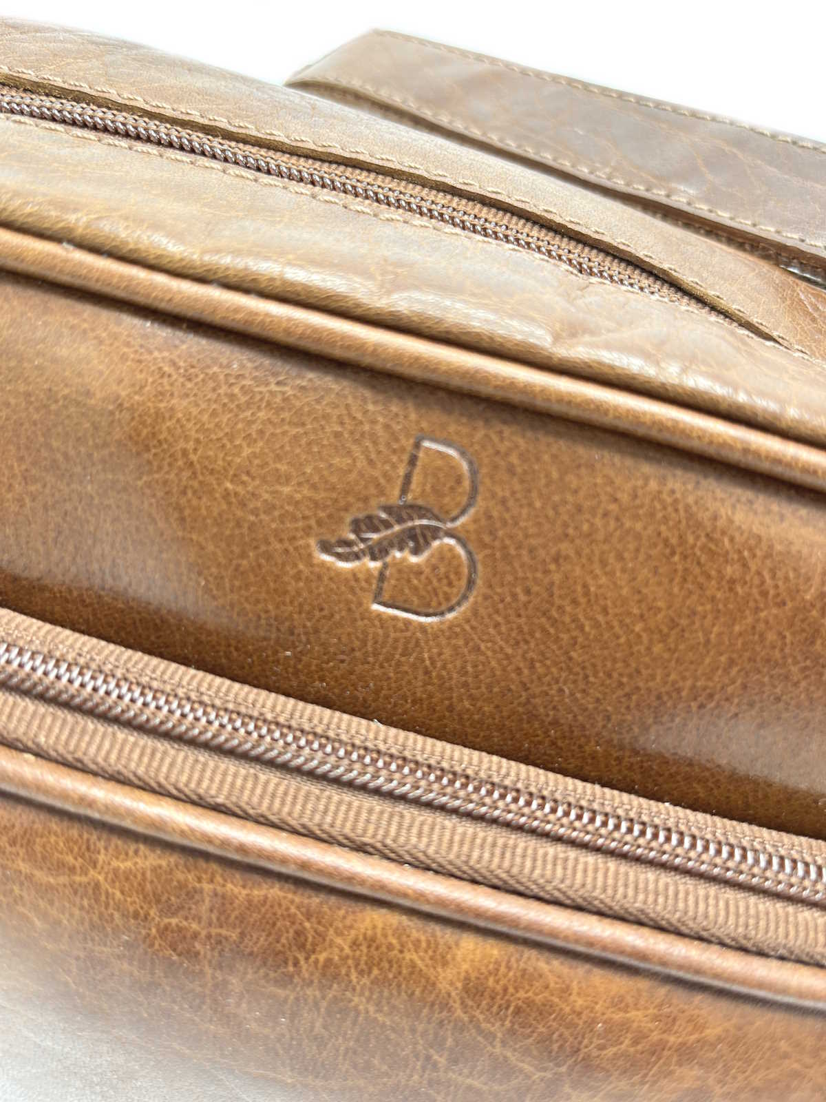 Brand Basile, Genuine Leather Crossbody Bag, for men, art. BA3540TI.392