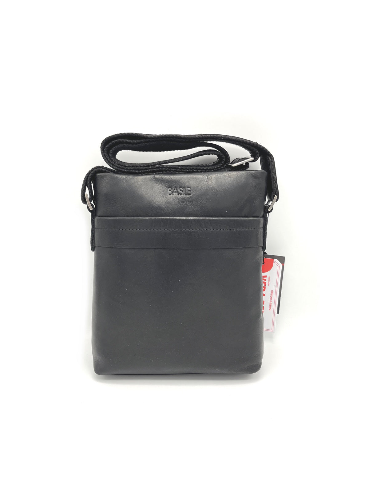 Brand Basile, Genuine Leather Messenger Bag, for men, art. 2883TI.392