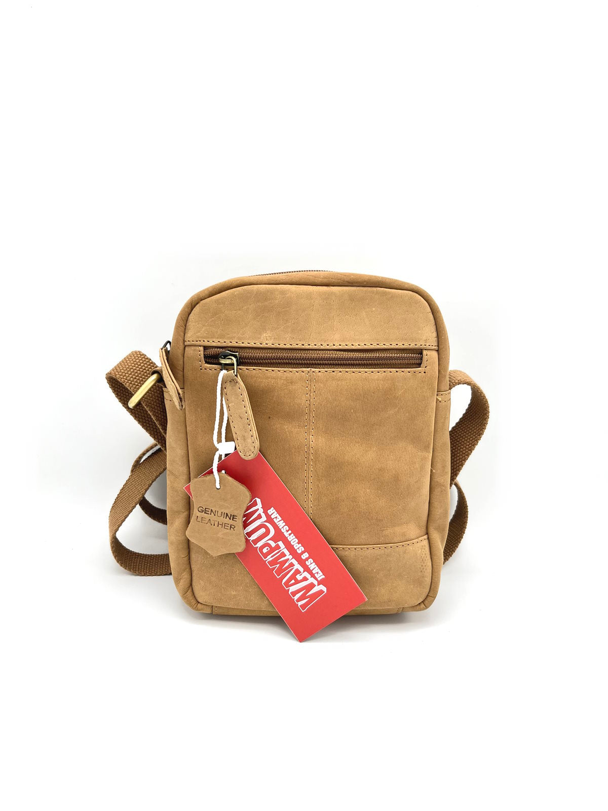 Brand WAMPUM, Genuine Leather Messenger Bag, art. BAG219.425