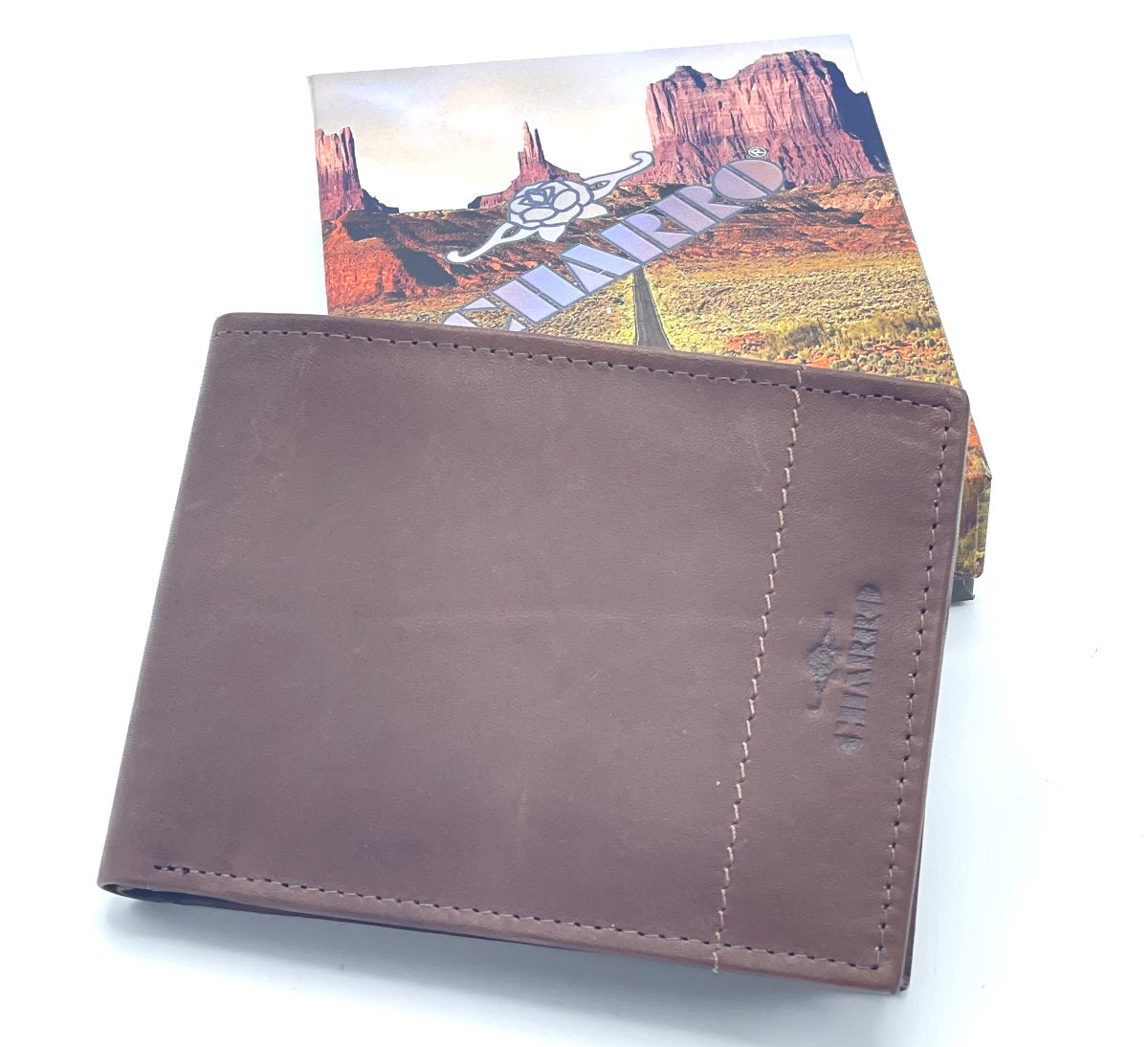 Genuine leather wallet for men, Brand Charro, art. MACE1123.422
