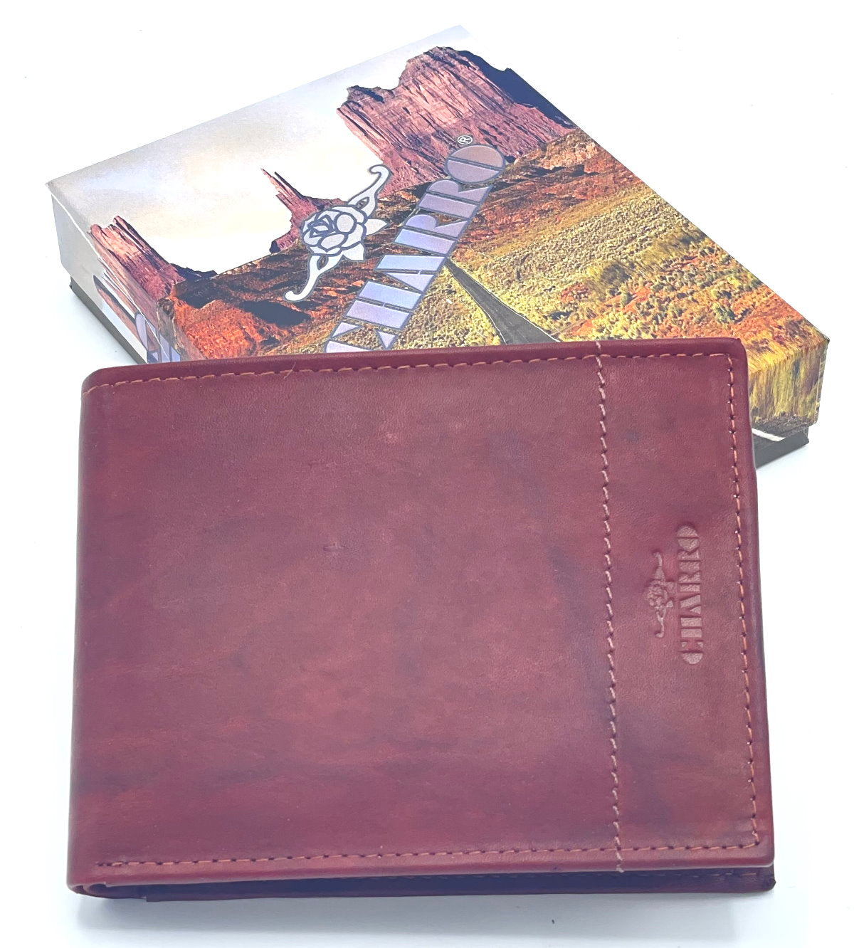 Genuine leather wallet for men, Brand Charro, art. MACE1123.422