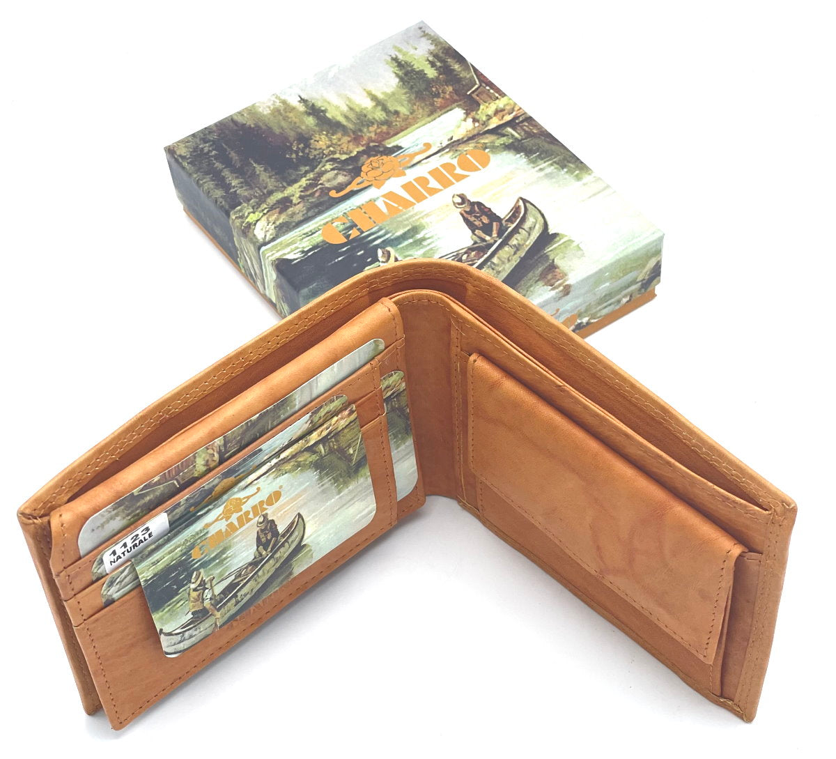 Genuine leather wallet for men, Brand Charro, art. MANT1123.422