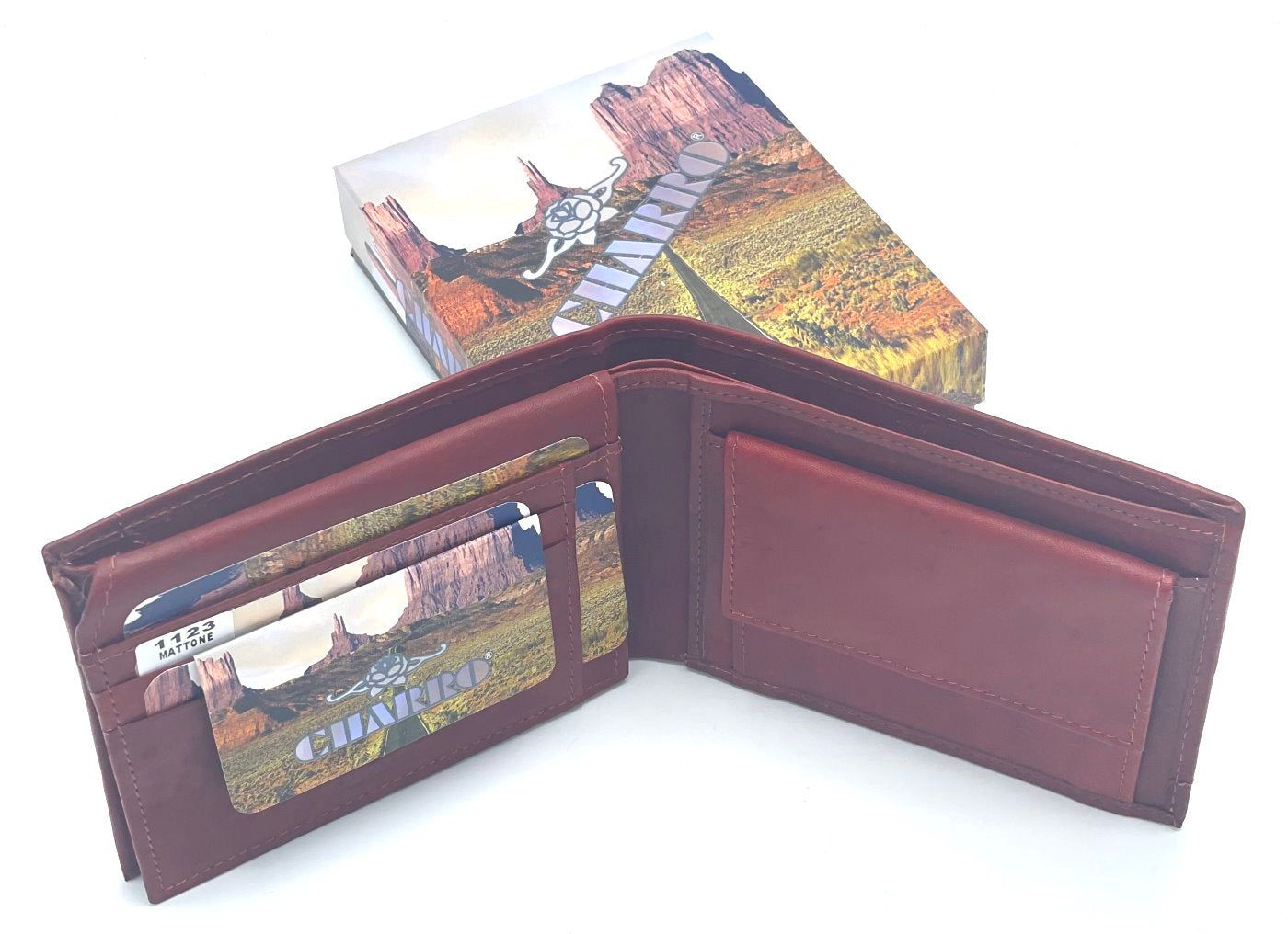 Genuine leather wallet for men, Brand Charro, art. MAGE1123.422